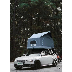 TentHome Roof Tent Inflatable Car 2 Person Car Roof Tent Easy Assembly Outdoor Glamping Camping Tent for SUV, Truck and Universal Car Tent, Grey