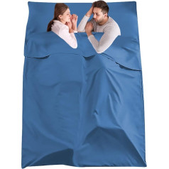 DASELEA Sleeping Bag Liner Breathable Hotel Compact Portable Travel Camping Sleeping Bag Adult Lightweight Double Backpacking