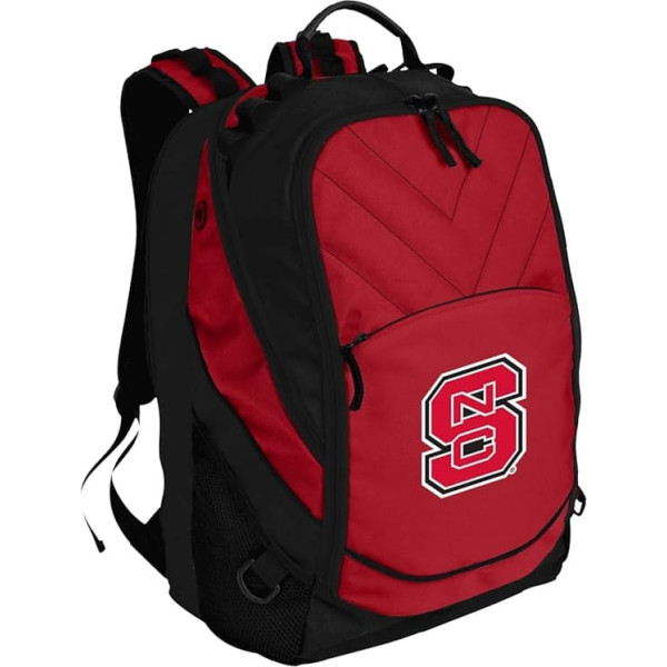 Broad Bay NC State Wolfpack Backpack Red NC State Laptop Computer Bags, Getaway Solids