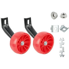 2 Pcs Bicycle Training Bike Wide Auxiliary Wheel Mute LED Flashing Light Kids Bike Accessories