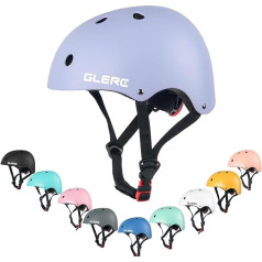 Glerc Children's Bicycle Helmet for Boys and Girls from Toddler to Youth, Adjustable and Multicoloured