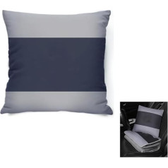 NETHIX Car Travel Blanket Cushion for Peugeot Partner Tepee 2018-2023 Warm Soft 2 in 1 Packable Compact Cushion Blanket Travel Essential Easy to Clean