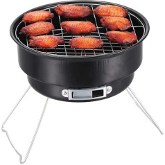 Portable Charcoal Stove Foldable Lightweight BBQ Small Tool for Outdoor Camping Cooking Picnic Hiking Backyard