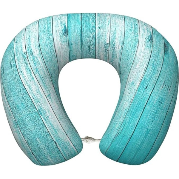 Zhuanyun Holzplanken, Textur, Tapetendruck, Reisekissen, klassisch, bequem, Memory-Schaum, Reisekissen, Kopfstütze, weiches Kissen