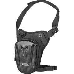 Gutriff Thigh Bag and Leg Bag for Men and Women, Sports Leg Bag for Running, Cycling, Motorcycle, Sports and Work, black, Casual