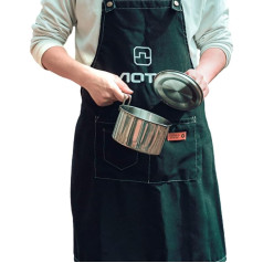 Camping Kochtopf, Campingkocher, Edelstahl Campingkocher | Leichter Topf Antihaftbeschichtet, kompakte Campingpfanne, Kochkessel für Outdoor-Kochen, Wandern