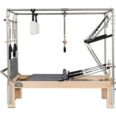 DGOINGPI Pilates Reformer Pilates Reformer Pilates Ausrüstung DREI in einem Kernbett Ahorn Training Bett Pilates Full Tower Machine Equipment Bauch-Übungsbrett