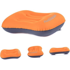 INOOMP Comfortable Inflatable Cushion Travel Storage Outdoor Portable Kit Travel Pillow for Inflating Backpack Picnic Cushion Inflatable Cushion Orange