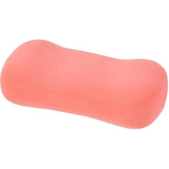 Portable Small Memory Foam Pillow, Small Mini Pillow Office Lunch Break Nap Cervical Travel Pillow (Pink)