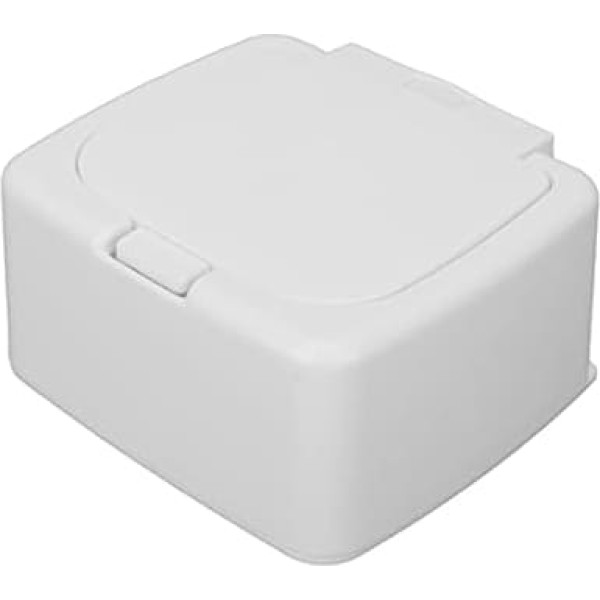 Cotton Pad Container, Household Diamond Shape Lightweight Cotton Pad Storage Box for Travel