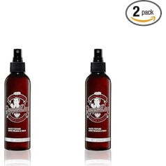 Dapper Dan Sea Salt Spray, Texturizing Sea Salt Hair Spray for Men, Matte and Textured Finish, Gives Thickness and Volume, Natural Finish, Classic Sandalwood Fragrance, 2 x 200 ml