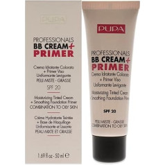 Pupa BB Cream + Primer For Combination To Oily Skin 001 Nude