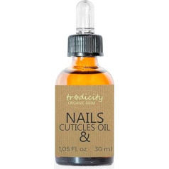 Nail & Cuticle Care & Moisturizing Oil Repairing Crack & Cuticle Strengthening Oil Natural Oil Formula for Perfect Nails - 30ml