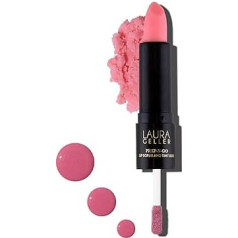 Laura Geller New York Prep-n-Go 2-in-1 Lip Scrub and Lip Oil Tint, Moisturising Oil and Exfoliator, First Place