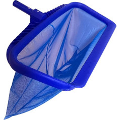 Greenerever Pool Skimmer Net 20 Inches (50 cm) Deep Bag Heavy Duty Professional Leaf Cleaning Rake Plastic Framed Fine Mesh Net Easily Removes Leaves, Debris from Pools, Hot Tubs, Ponds and Fountains