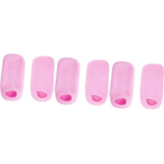 Housoutil 3 Pairs Spa Socks Cotton Cracked Heel Socks Moisturising Foot Moist Socks Home Miss Gel Pink