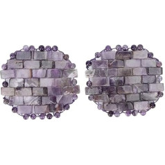 Eye Pad Mask, Jade Eye Mask, Amethyst, Anti-Aging, Cooling Jade Sleep Eye Mask, Amethyst Eye Pack, Wrinkles, Puffiness, Eliminate Dark Circles, For Puffy Eye Wrinkles