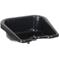 Efalock Framed Hairdressing Replacement, Flat, Black