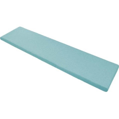 Thick Bench Cushion 2 3 Seater Indoor Outdoor, 100/120/150 cm Garden Bench Cushion Pad, Long Bench Chair Cushions for Dining Patio Swing (120 x 35 cm, Blue)