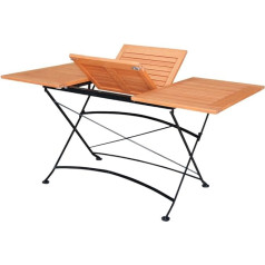Folding Table Castle Garden Extendible 90 x 100 / 150 cm