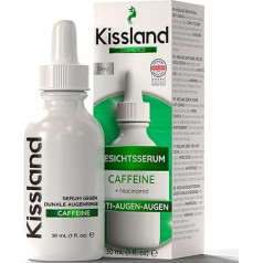 Eye Serum with Caffeine and Niacinamide 30 ml - Eye Serum Against Wrinkles and Dark Circles - Caffeine Eye Cream Ideal for Dark Circles Under Eye Treatment - Eye Serum for Eye Care - Eye Serum