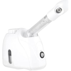 1 Set Facial Steamer Spray Mist for Salon Steamer Face Steamer Portable Face Steamer Steamer for Face Water Nebulizer ABS White MUSISALY