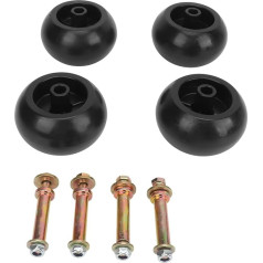 Mower Wheels Set 103-3168 4 Wheels of Mower 4 Piece Puncture Proof Mower Wheels Set for Exmark Explorer,Grounds Master