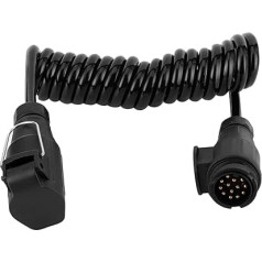 13 Pin Adapter Cable, Waterproof and Durable, Plug and Play, 1.6M Length, Suitable for Commercial Vehicles/Trailers/Motorhomes/Cars/Ships