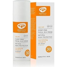 Green People Facial Sun Cream Fragrance Free SPF 30, 50 ml