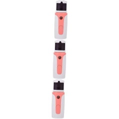 DOITOOL 3 Sets Moisturising Instrument Facial Mist Steamer Nanometer Spray Mini Humidifier Beauty Care Men's Face Vaporiser Cosmetic Facial Steamer Doll ABS