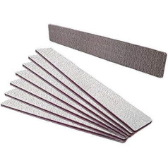 EuBeCos 50 x Premium Professional Nail Files Zebra Extra Wide Grain 100/180 Made in Germany