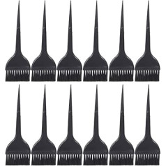Beaupretty 12pcs Professional Salon Hair Dye Brush Set