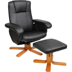 Svita Charles relax armchair TV Armchair Living Room Armchair Stool Leg rest TV Armchair Swivel Chair Reading Chair