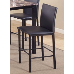 Roundhill Furniture Citico Metal Frame Dining Chairs Set of 4 PC007BK