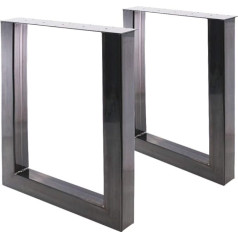 Bentatec Set of 2 Table Frame Steel U - 8080 Table Legs Table Frame Table Runners Dining Table