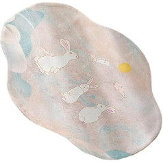 Predolo Teezeremonie-Tischset im chinesischen Stil, Wasserreisitance, Teeserviette, Kaffeebar, Unterlage, Teegeschirr-Set, Dekoration für Kaffeebar, DREI Hasen