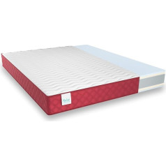Nalui Viscoelastic reversible mattress with height: ± 21 cm, polyurethane, 80 x 200 cm