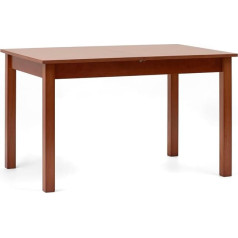 Box Furniture Extendable Wooden Dining Table Cherry Wood Finish 120 to 150 x 80 x 75 cm