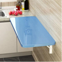 Generisch Robuster Klapptisch zur Wandmontage, mit Halterung, ideal für Waschküche, Küche, Zuhause, Bar, Büro, multifunktionaler Tisch für Küche und Esszimmer, platzsparendes Design