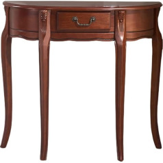 Narrow Long Sofa Table Behind Couch -FYongShu, Solid Wood Sofa Table, Vintage Console Tables Home Living Room Entryway Tables Tall Accent Furniture with Drawer, for Bar Entrance (Size: 90 x 30 x 85