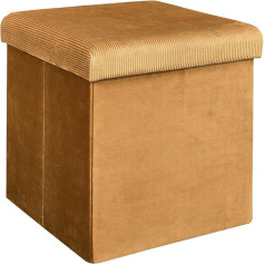 Home Deco Factory Bean Bag Polyester Yellow Medium