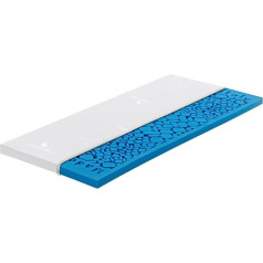 Marcapiuma - Topper New Memory 80 x 200 cm - Levante - 100% Made in Italy