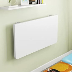 Laptop-Arbeitsplatz zur Wandmontage, platzsparend, 110 x 50 cm, ideal für Esszimmer, Arbeitszimmer, Küche, Balkon, erhältlich in 60 cm und 120 cm Längen