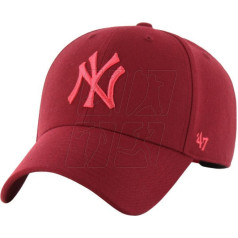 New York Yankees MVP Snapback cepure bordo krāsā B-MVPSP17WBP-RZD / N/A