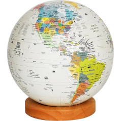 Hobonichi Globe, 7.9 inch Model: Beige, Political, Globe