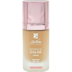 Bionike Defence Color Lifting Anti-Age Foundation SPF 15 for Normal and Mature Skin, Antioxidant and Smoothing Effect up to 24 Hours, Reduces Wrinkles and Protects Against Skin Stress, 30 ml