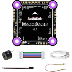 Radiolink CrossRace APM Stack OSD Flight Controller for DJI HD System VTX for 90A RC Drone 4-in-1 ESC for Racing Drone 37x37cm