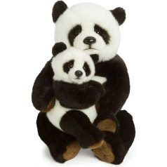IBTT PANDA MET BABY 28CM - WNF PLUC