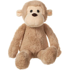Apricot Lamb Toys Plush Velvet Frog Stuffed Animal Soft Cuddly Perfect for Child (Light Brown Monkey, 30 cm)