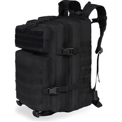 Lawaia Militär-Rucksack, 45 l, taktischer Rucksack für Herren, für Erwachsene, Herren, Armee-Rucksack, Survival-Tasche, Angelrucksack, Reisen, geeignet für Camping, Wandern, Outdoor, Schulterrucksack